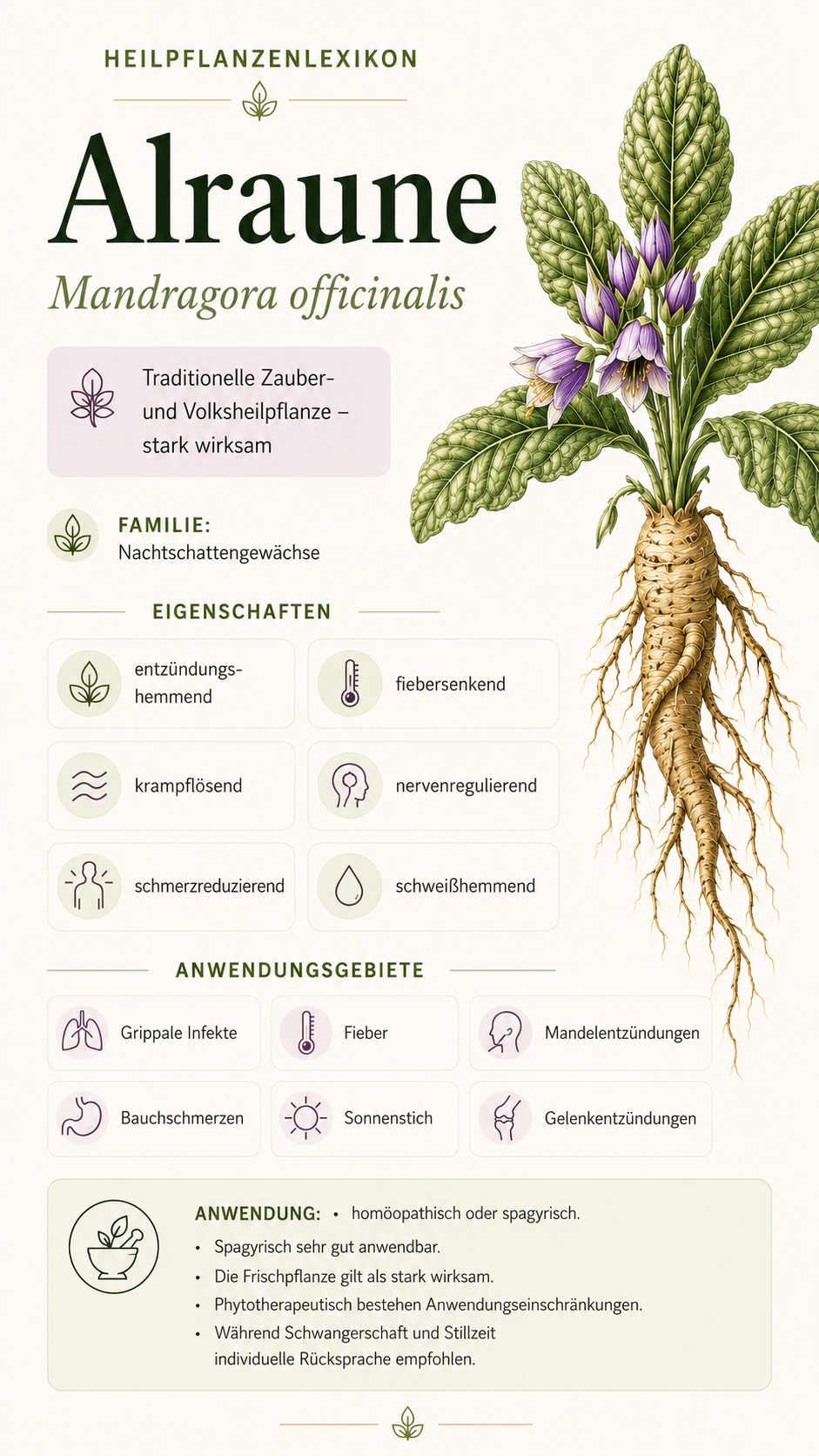 Alraune: Eigenschaften, Anwendung & Wirkung
