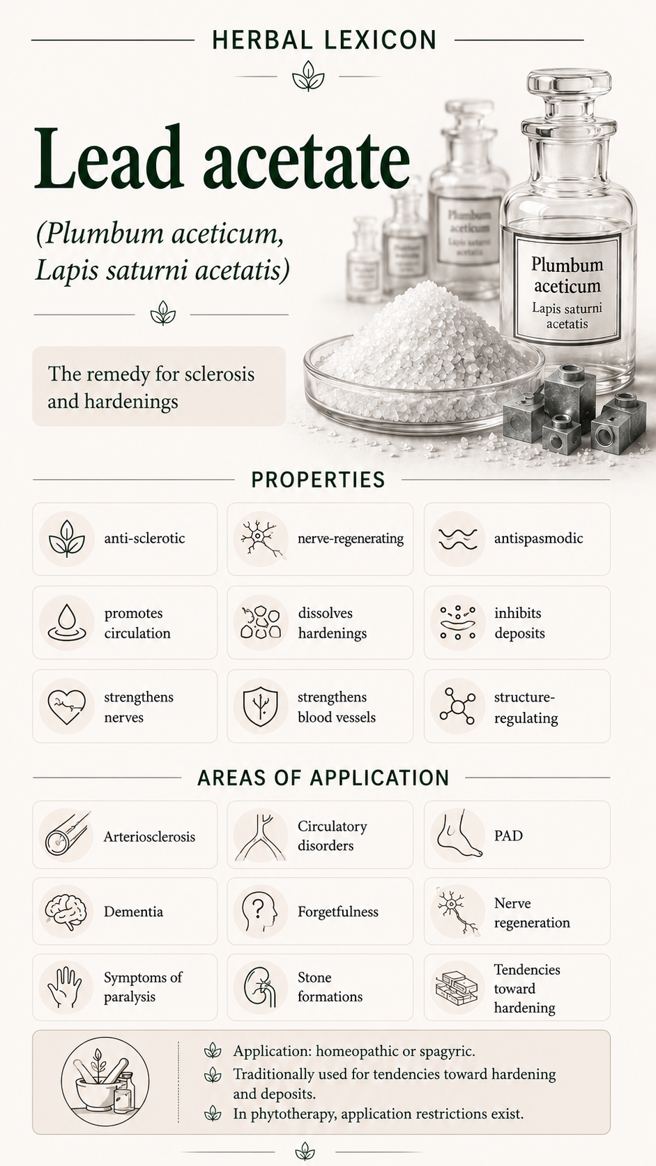 Lead Acetate: Properties, Uses, and Effects