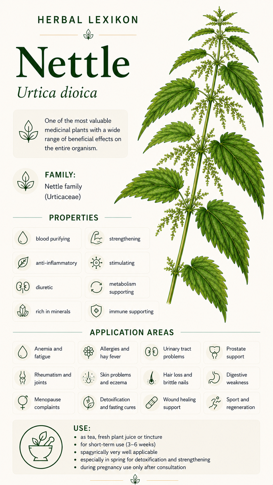 Stinging Nettle: Properties, Uses, and Effects