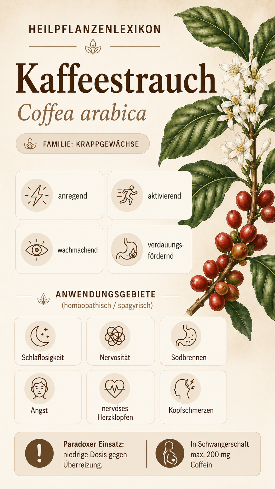 Kaffeestrauch: Eigenschaften, Anwendung & Wirkung