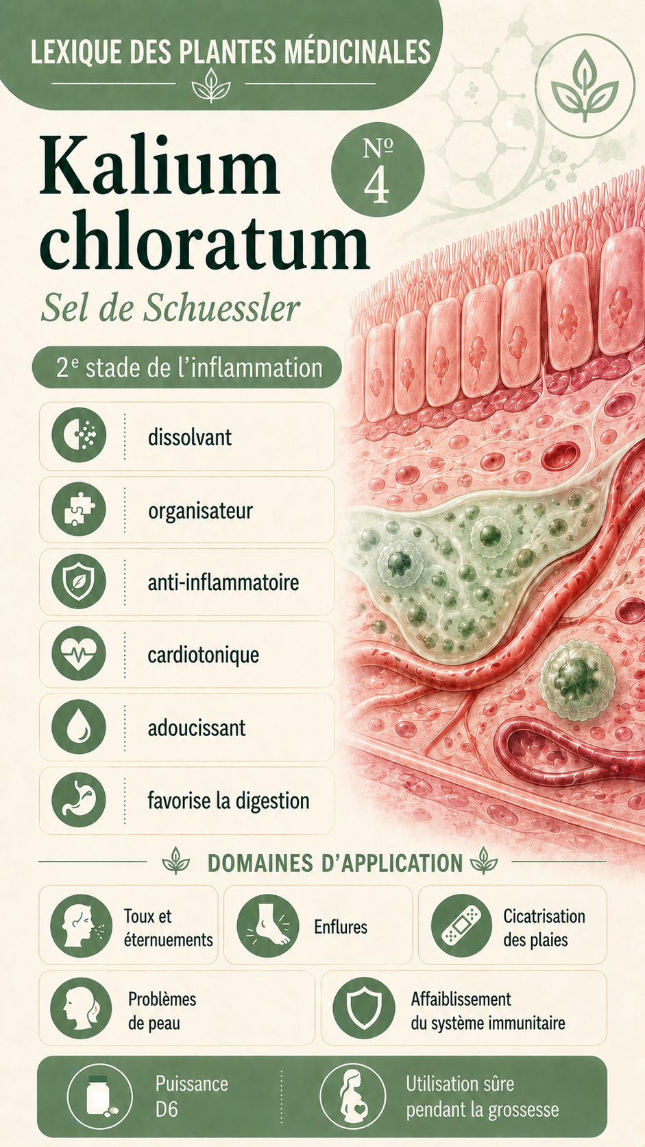Chlorure de potassium : propriétés, utilisation et effets