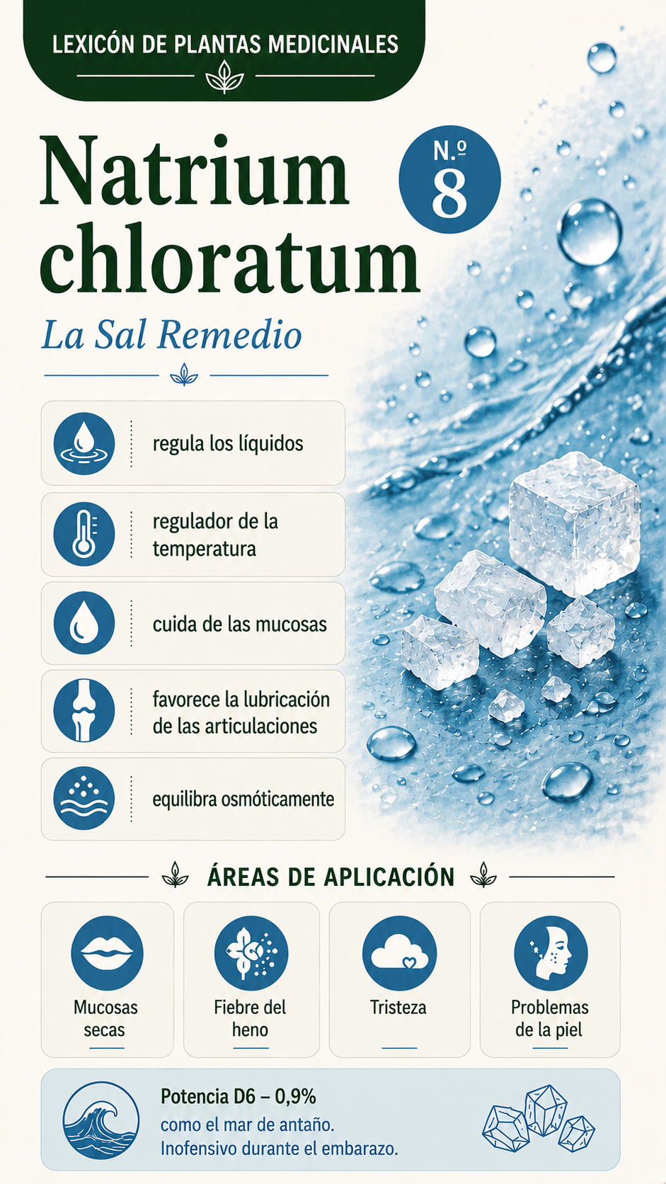 Cloruro de sodio: propiedades, uso y efectos