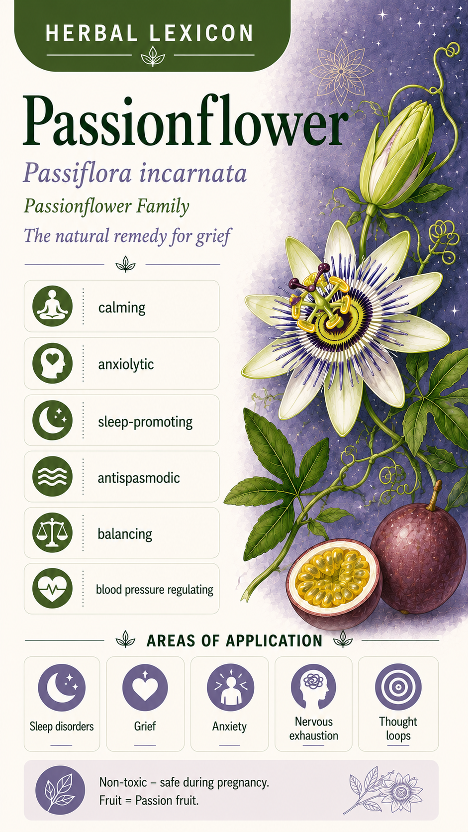 Passionflower: Properties, Uses, and Effects