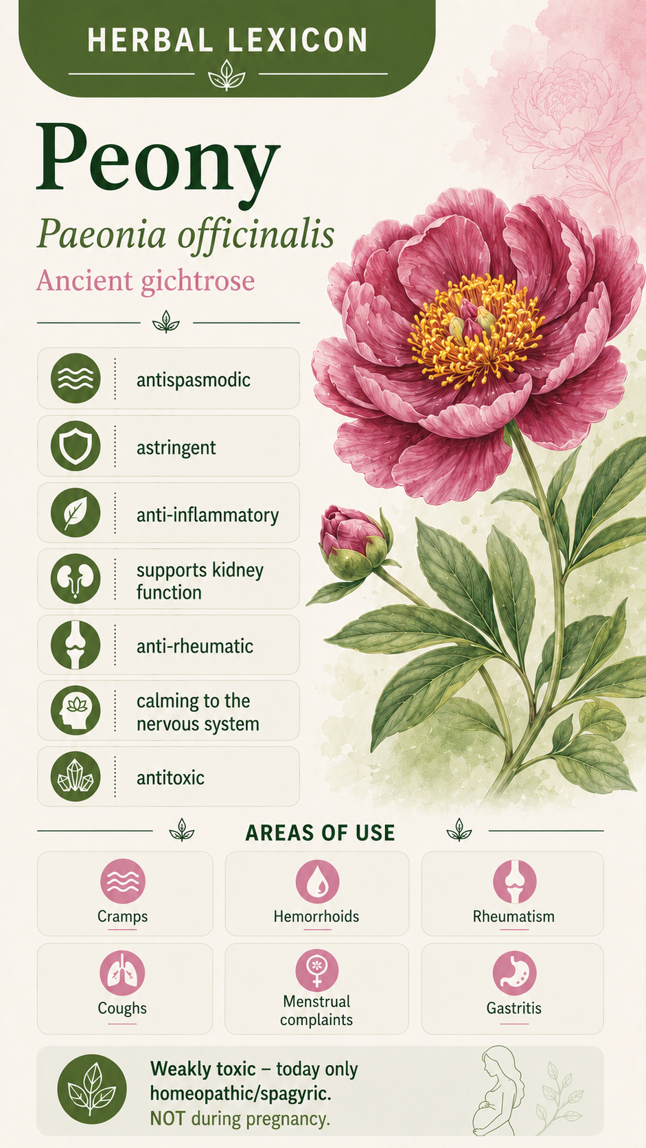 Peony: Properties, Uses, and Effects