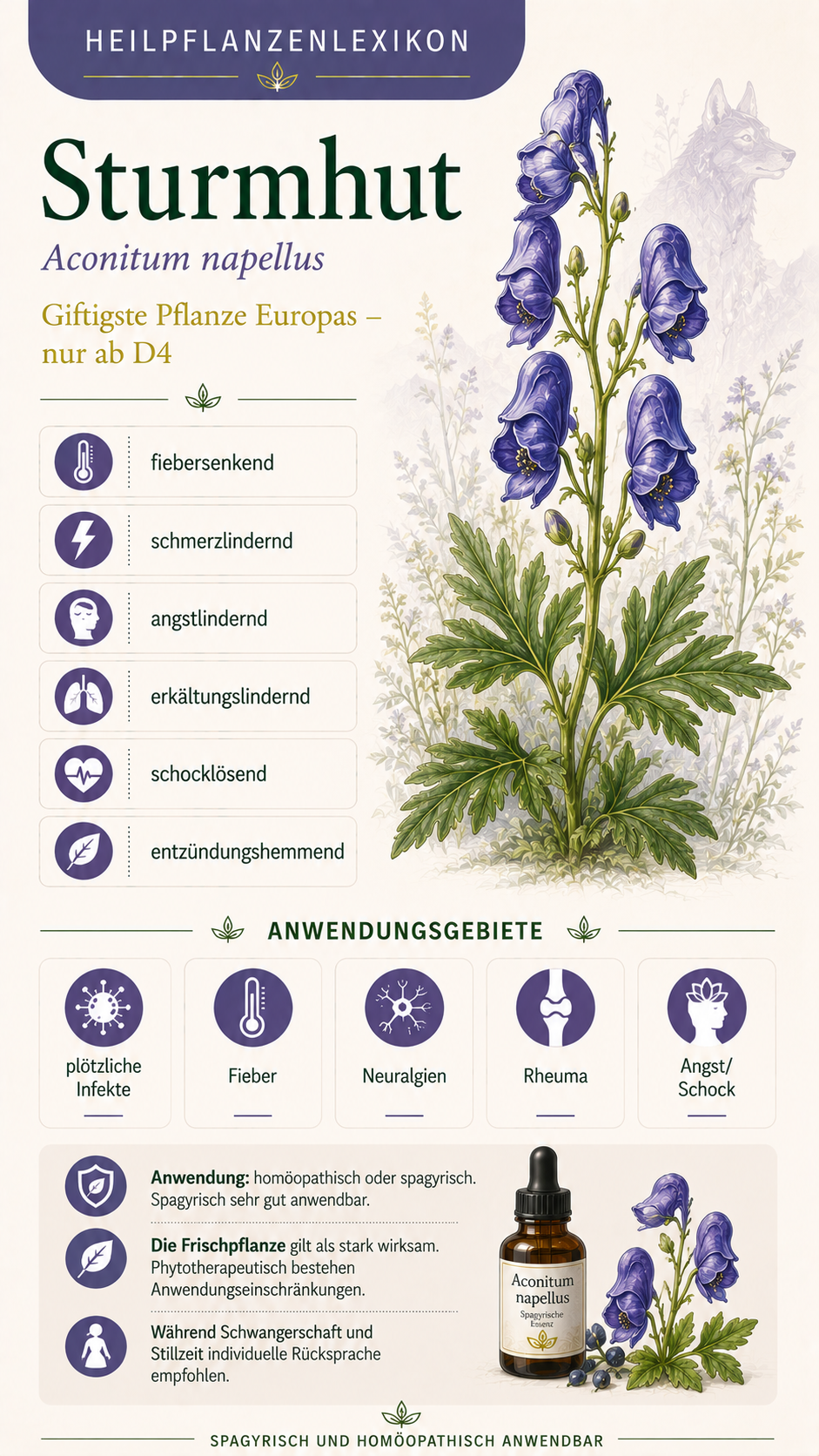 Sturmhut: Eigenschaften, Anwendung & Wirkung