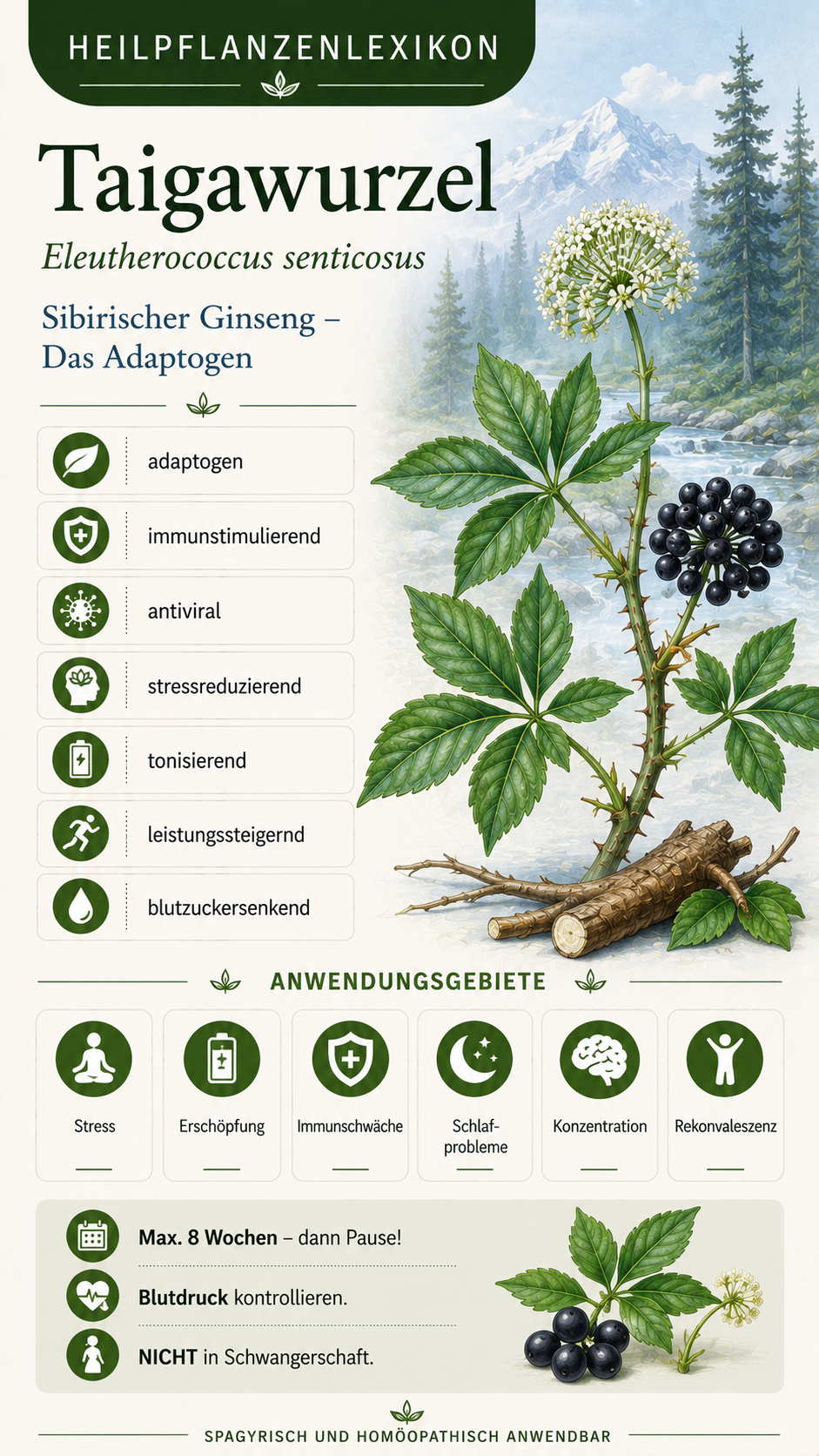 Taigawurzel: Eigenschaften, Anwendung & Wirkung