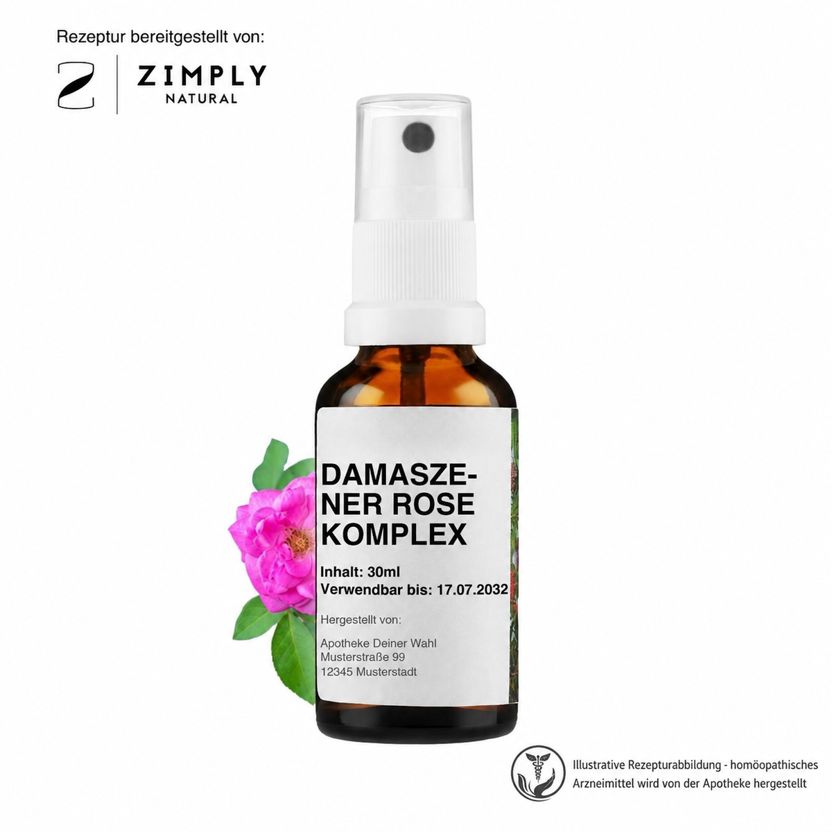 DAMASZENER ROSE KOMPLEX