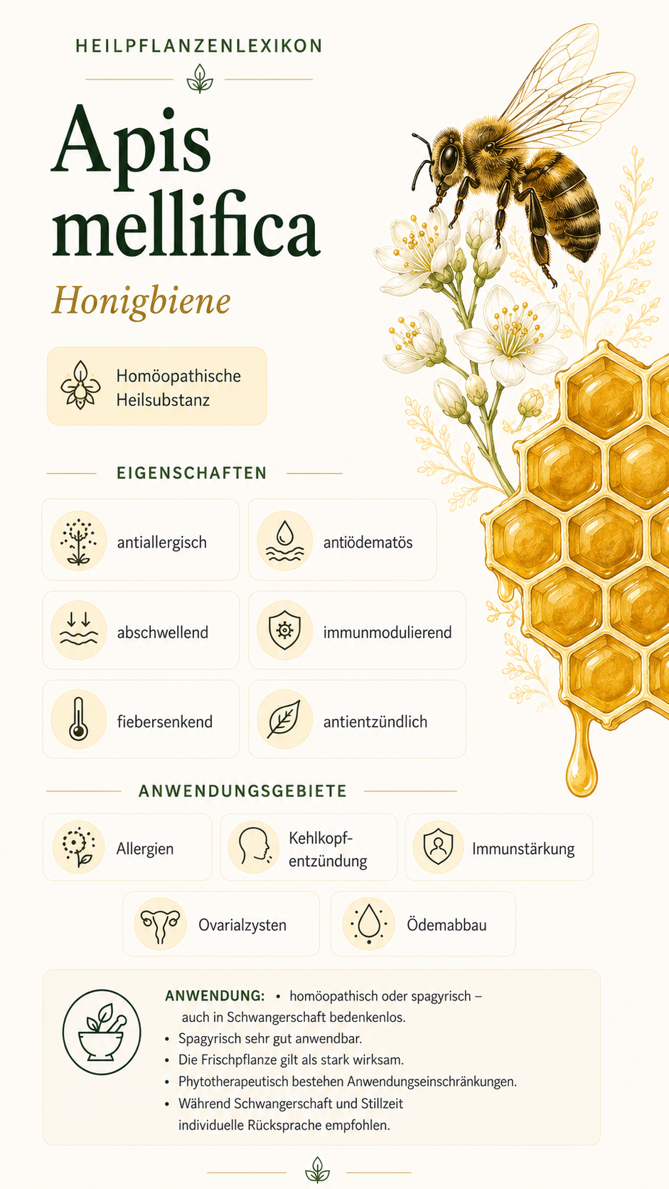 Apis mellifica: Eigenschaften, Anwendung & Wirkung