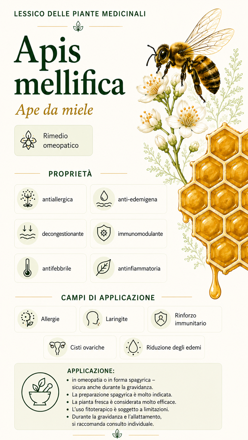 Apis mellifica: proprietà, uso ed effetti