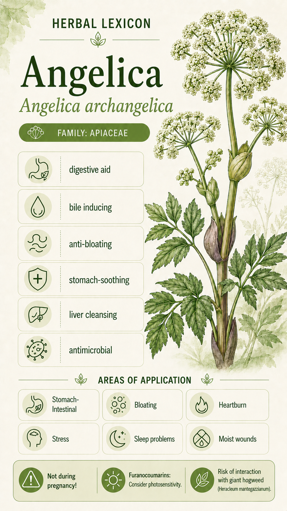 Angelica: Properties, Uses & Effects