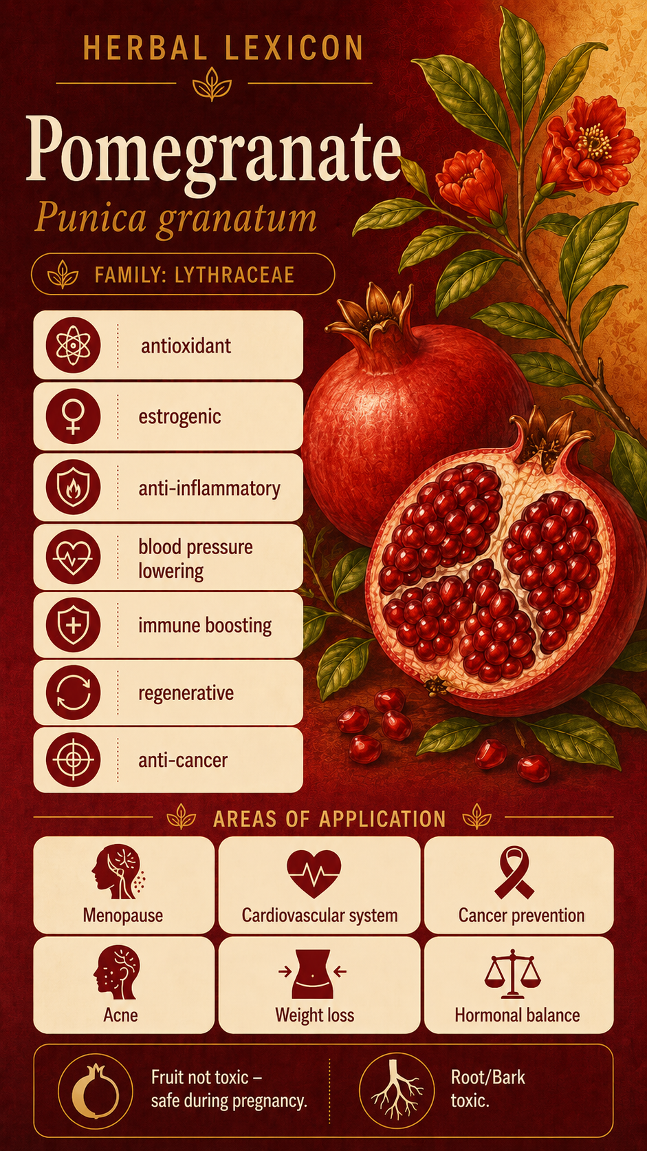 Pomegranate: Properties, Uses, and Benefits