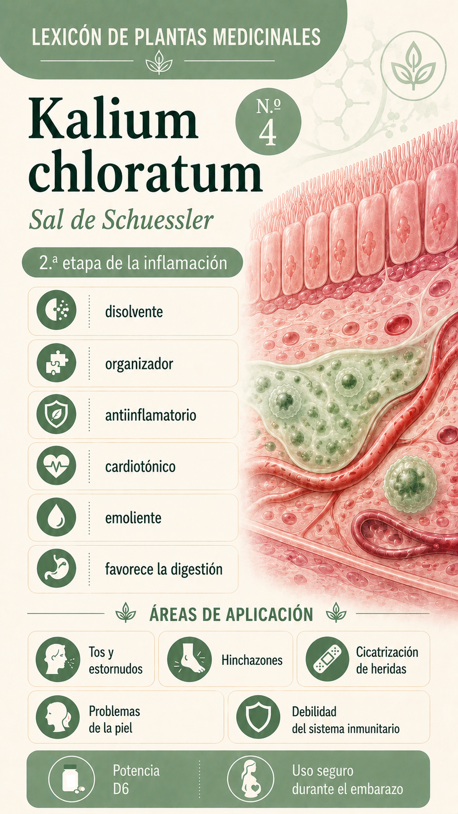 Cloruro de potasio: propiedades, uso y efectos