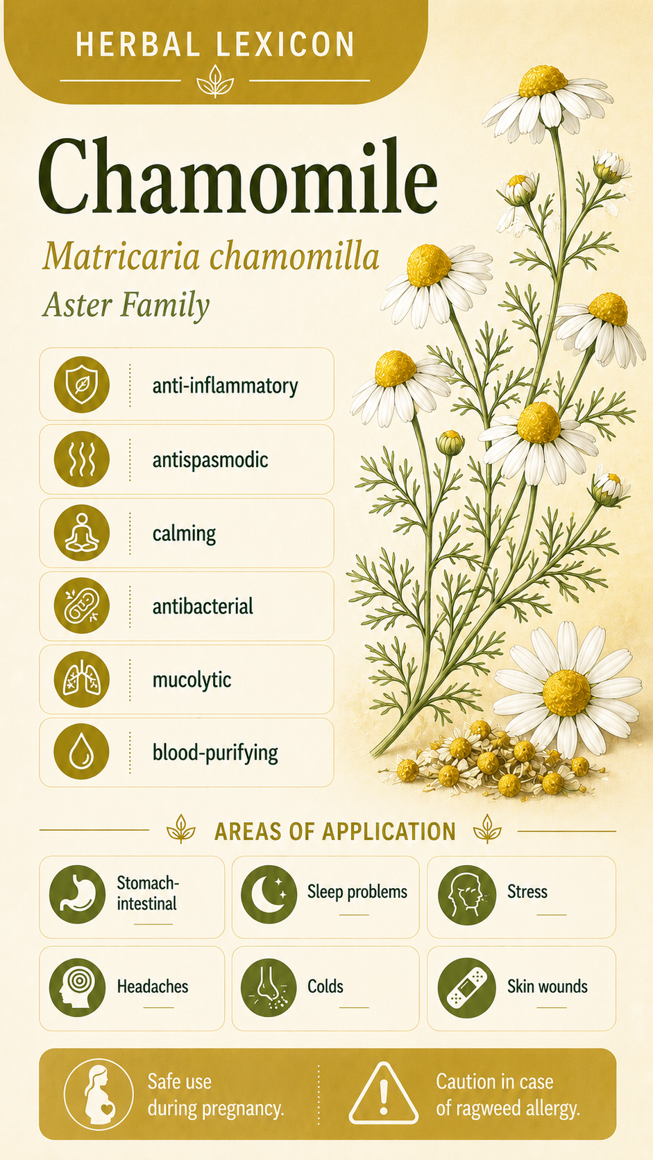True Chamomile: Properties, Uses, and Effects