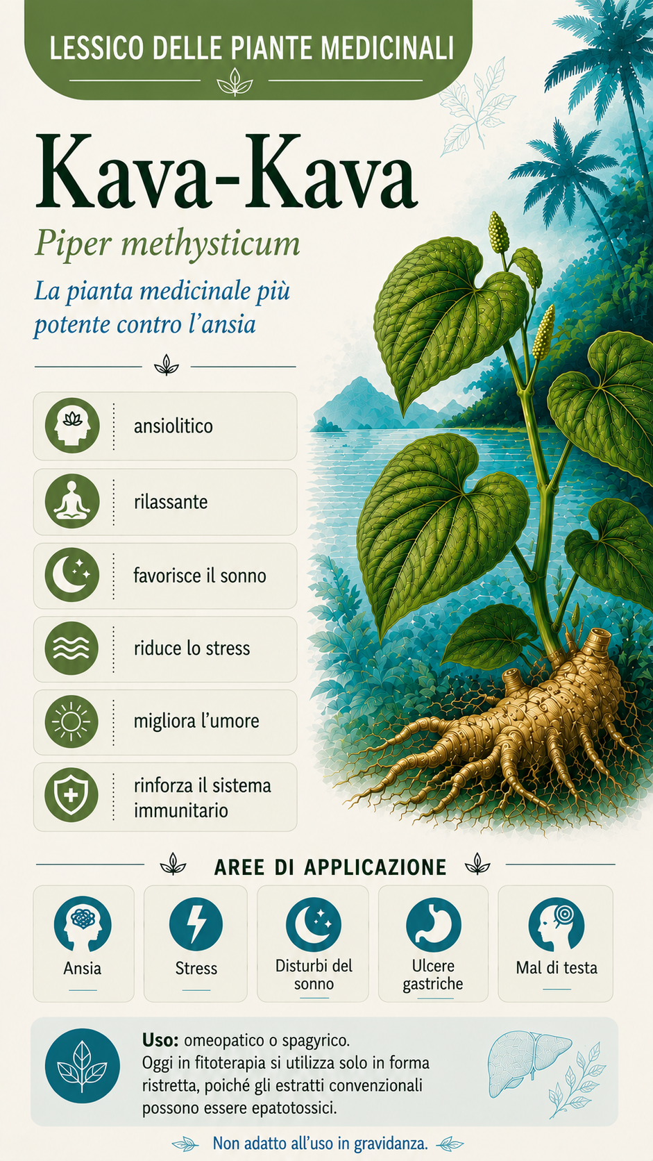 Kava-kava: proprietà, uso ed effetti