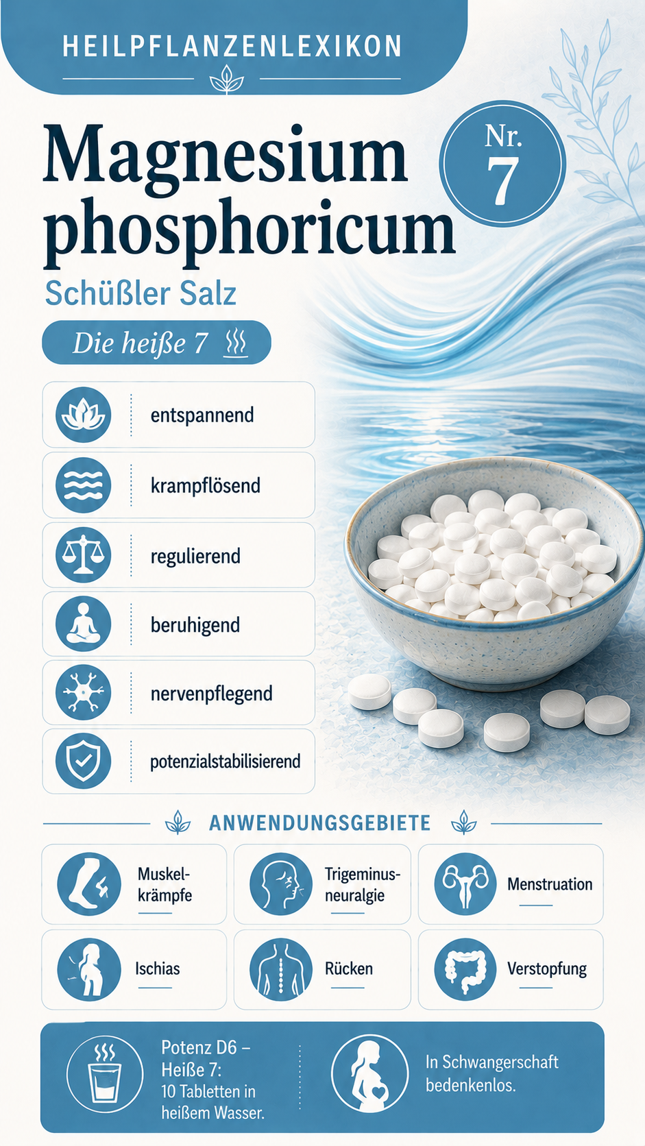 Magnesium phosphoricum: Eigenschaften, Anwendung & Wirkung