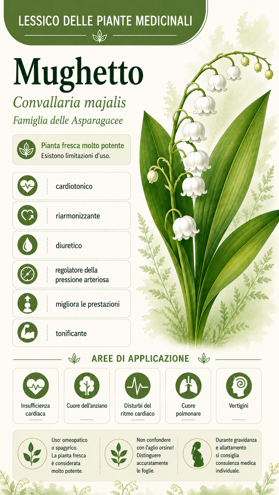 Mughetto: proprietà, uso ed effetti