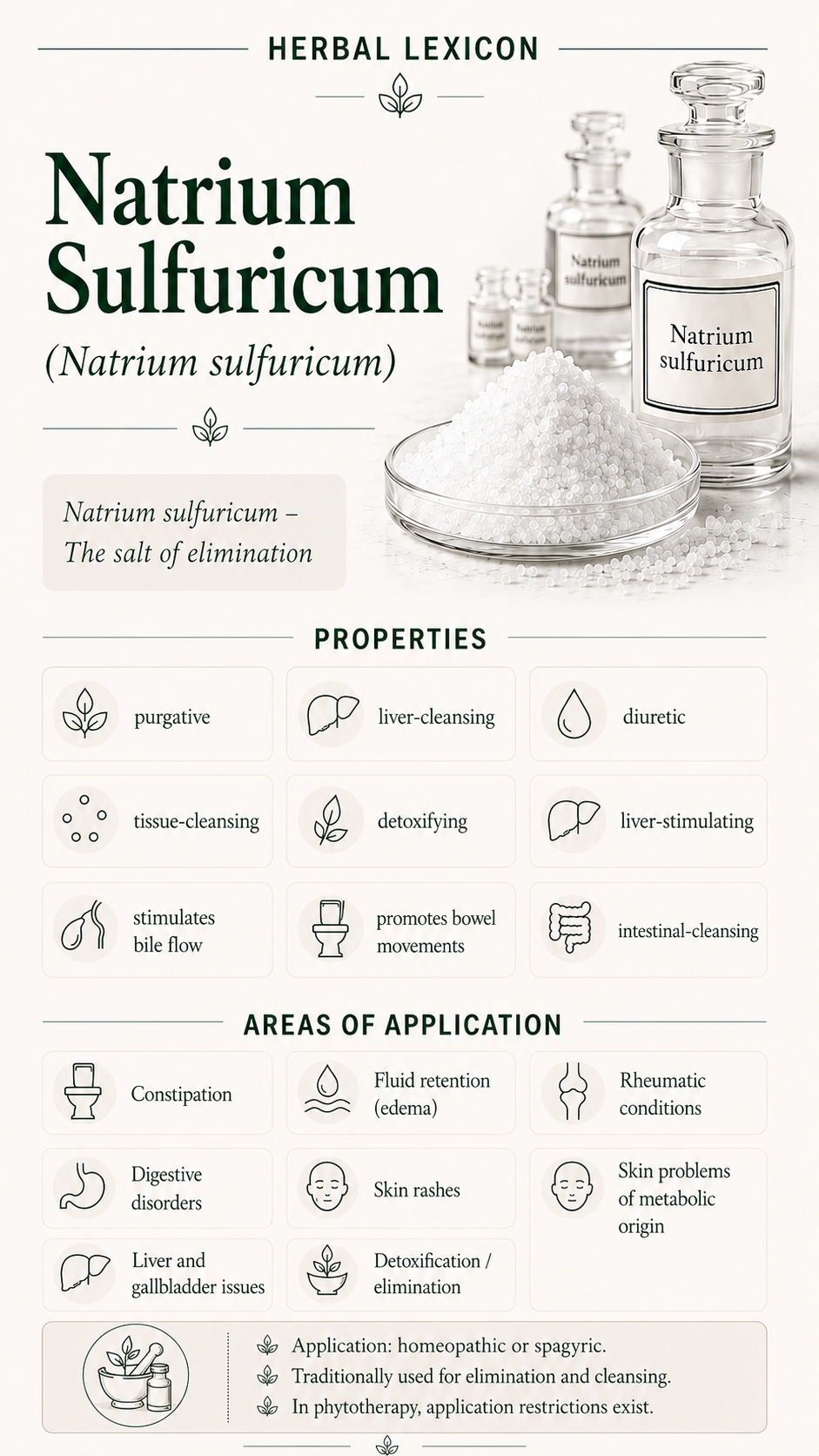 Glauber's Salt: Properties, Uses, and Effects