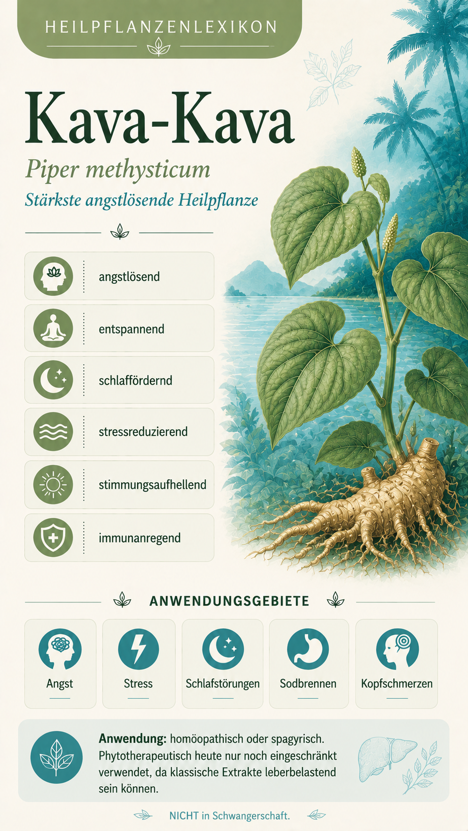 Kava-Kava: Eigenschaften, Anwendung & Wirkung