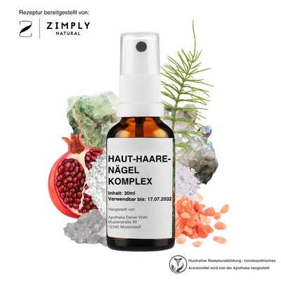 HAUT-HAARE-NÄGEL KOMPLEX